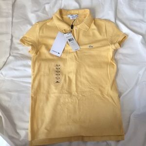 FITTED POLO STYLE SHIRT